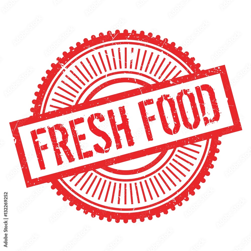 Fresh food stamp. Grunge design with dust scratches. Effects can be easily removed for a clean, crisp look. Color is easily changed. Fresh food stamp. Grunge design with dust scratches. Effects can be easily removed for a clean, crisp look. Color is easily changed.