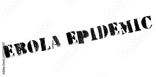 Ebola Epidemic rubber stamp. Grunge design with dust scratches. Effects can be easily removed for a clean, crisp look. Color is easily changed.