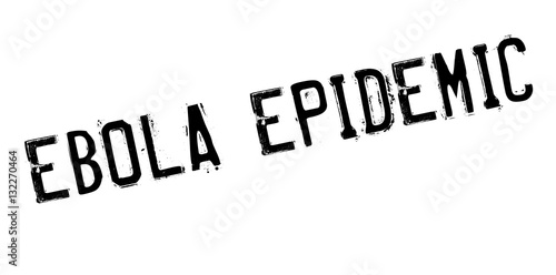 Ebola Epidemic rubber stamp. Grunge design with dust scratches. Effects can be easily removed for a clean, crisp look. Color is easily changed.