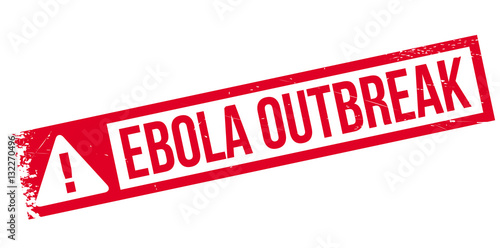 Ebola Outbreak rubber stamp. Grunge design with dust scratches. Effects can be easily removed for a clean, crisp look. Color is easily changed.