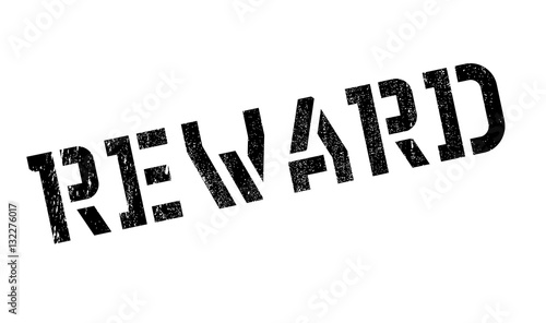 Reward stamp rubber grunge
