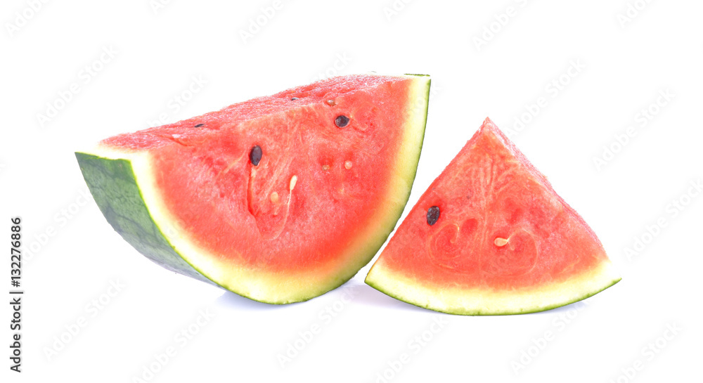 Watermelon on a white background Watermelon on a white background