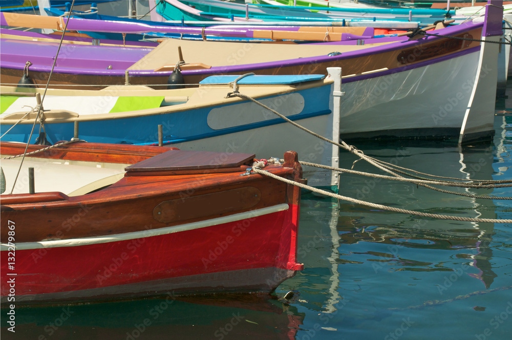 Boats in nice harbour
