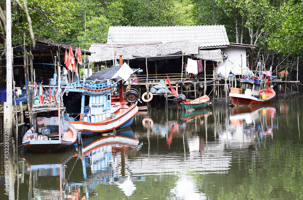 fishing boats