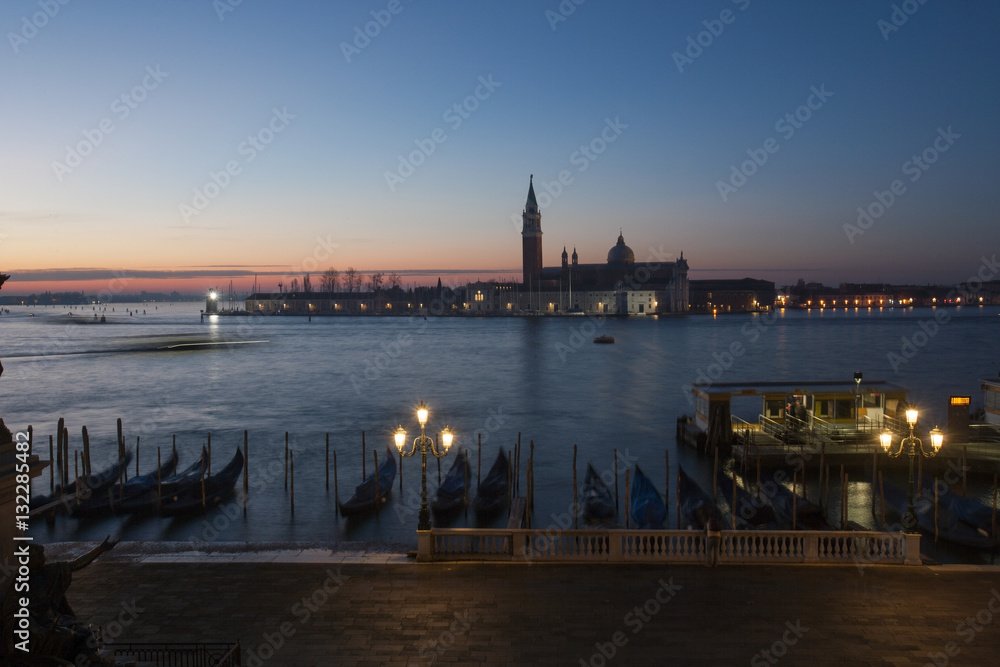 View of the island of San Giorgio Maggiore Venice, Italy