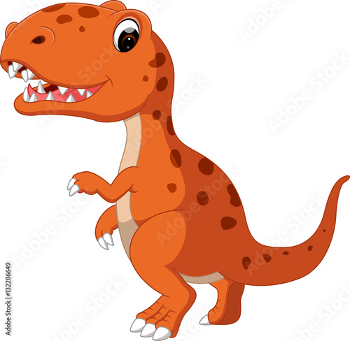 Cute dinosaur cartoon   © hermandesign2015