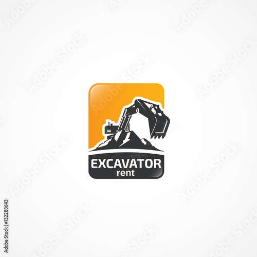 Excavator logo.