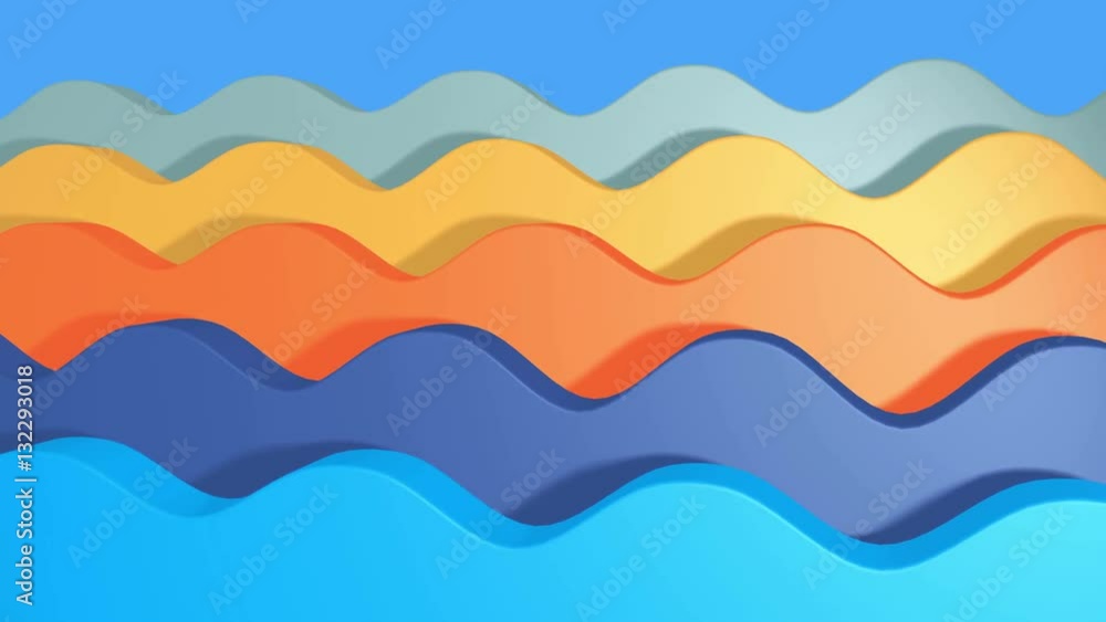 Seamless looping animated wave background Seamless looping animated wave background