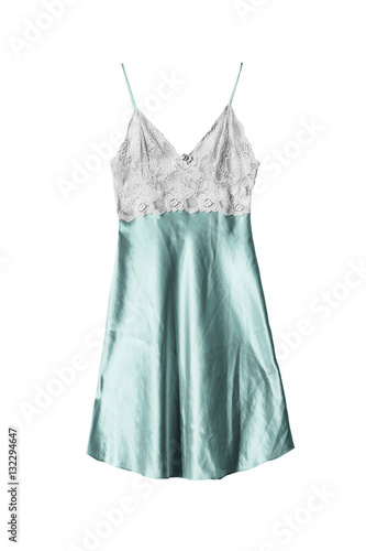 Vászonkép Satin nightdress isolated