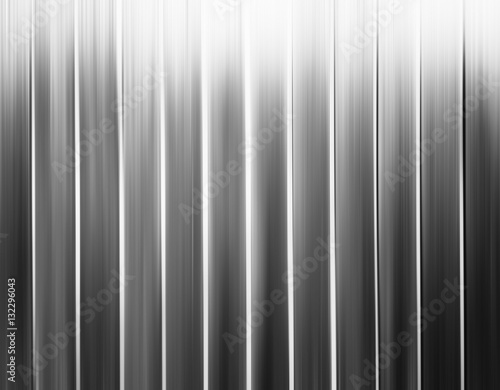 Vertical black and white motion blur curtains background