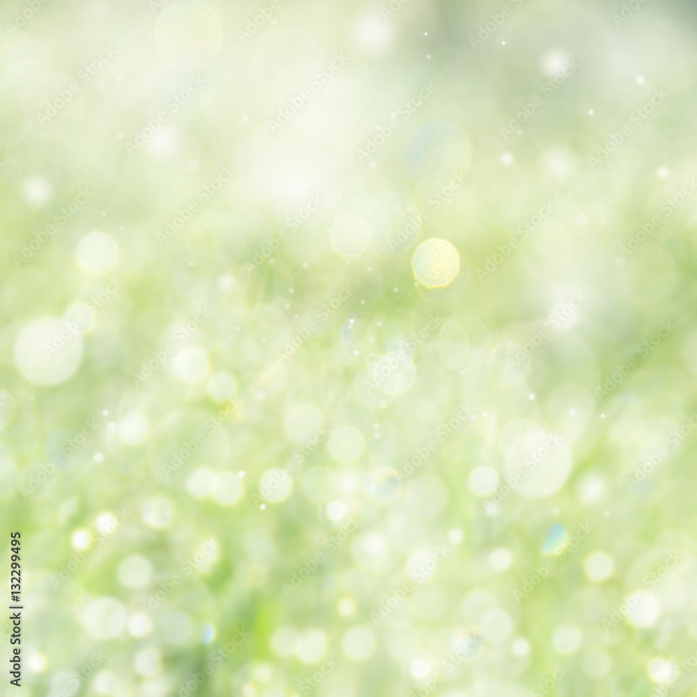 Spring bright background with blurred light reflections Spring bright background with blurred light reflections