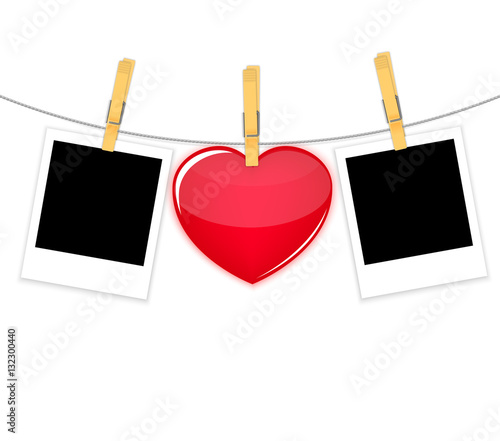 Wallpaper Mural Valentines Day card background vector Torontodigital.ca