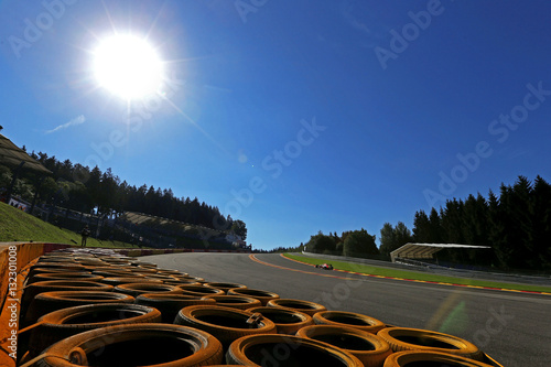 Photos Formula One car on track at Spa Francorchamps