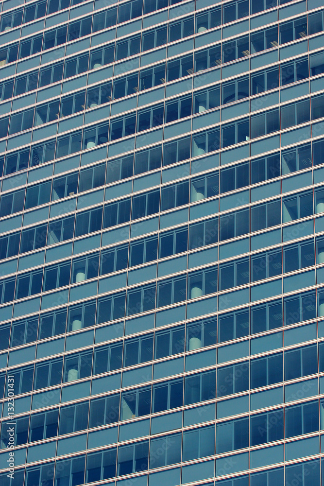 Glass windows of a skyscraper Glass windows of a skyscraper