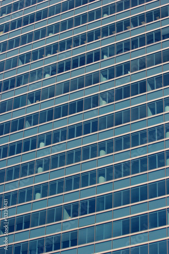 Glass windows of a skyscraper