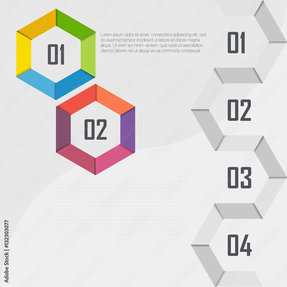 Infographic design template and marketing icons Infographic design template and marketing icons