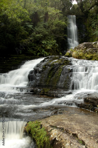 Waterfall in the Catlins. South Island New Zealand