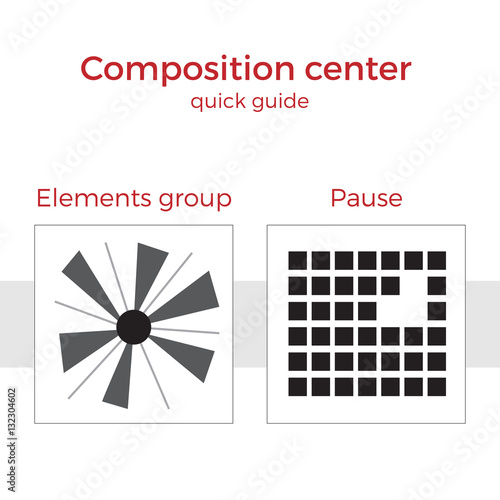 Quick guide to composition vector illustration