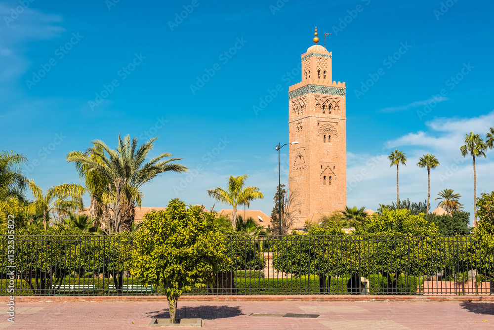 Koutoubia Mosque in Marrakesh, Morocco Koutoubia Mosque in Marrakesh, Morocco