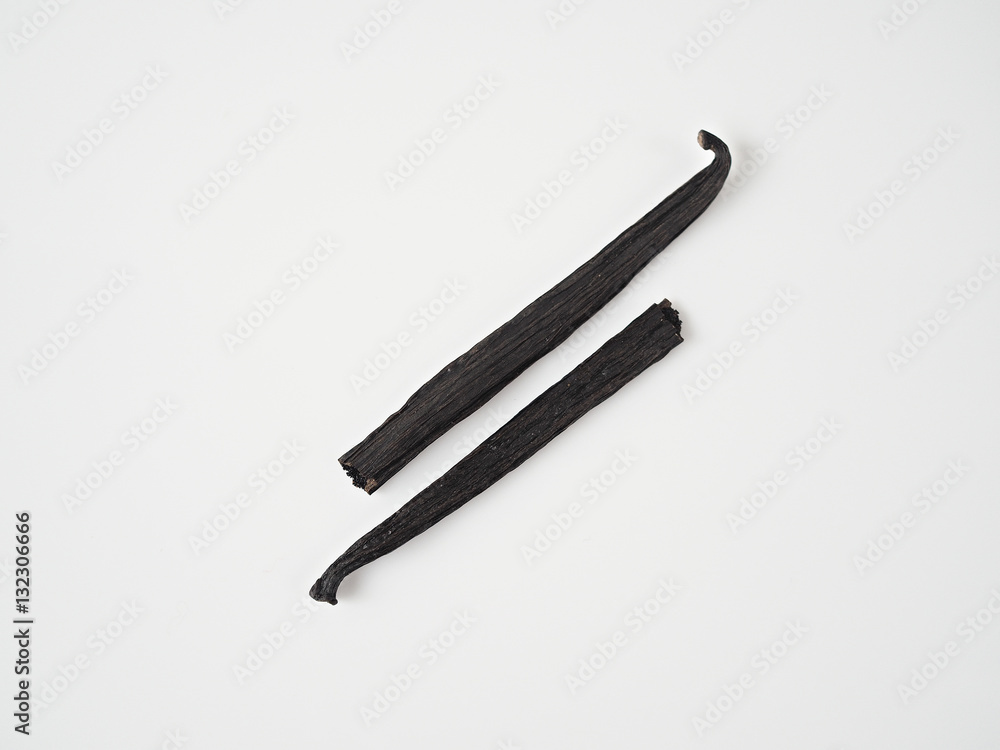 Vanilla Pods isolated Vanilla Pods isolated
