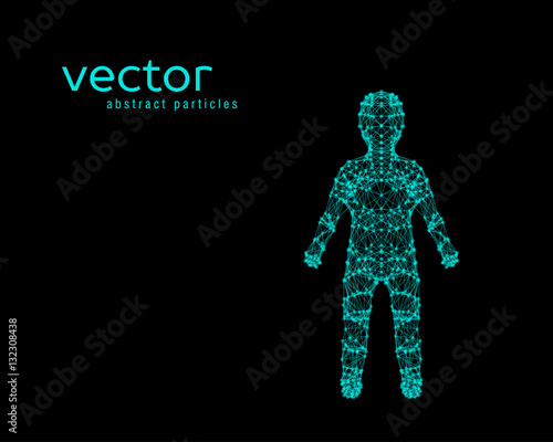 Vector illustration of child