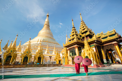 Shwedagon pagoda, Yangon Myanmar