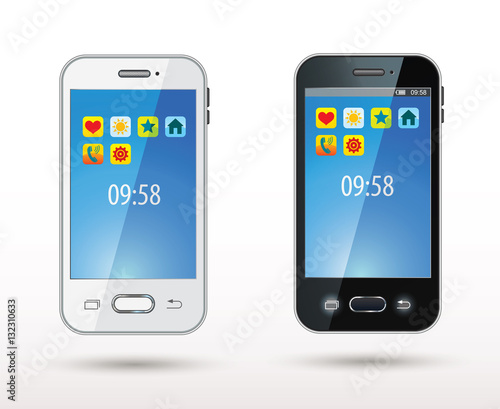 Realistic mobile phone