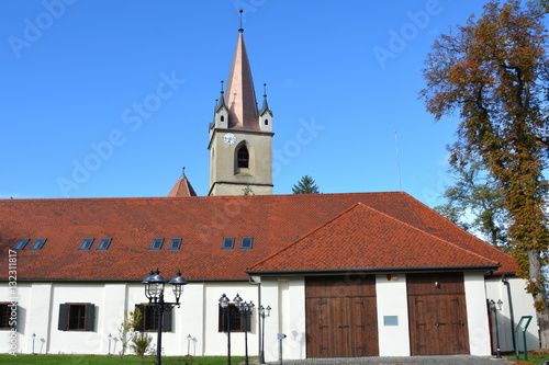 Medieval fortress of the city Targu Mures, a nice romanian town in the center of Transylvania.