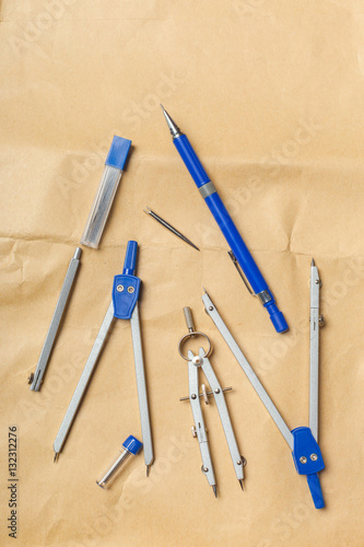 Architect drawing tools