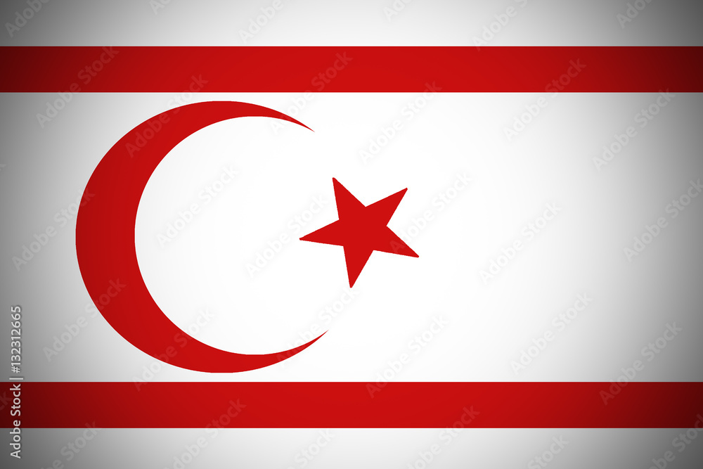 Turkey republic of northern cyprus flag , cyprus flag illustration symbol. Turkey republic of northern cyprus flag , cyprus flag illustration symbol.