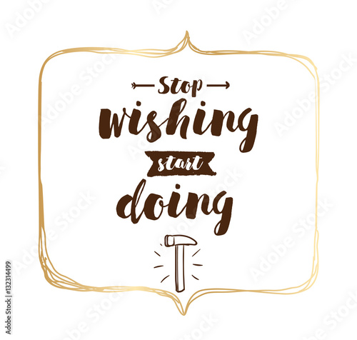 Typography for poster, invitation, greeting card or t-shirt.