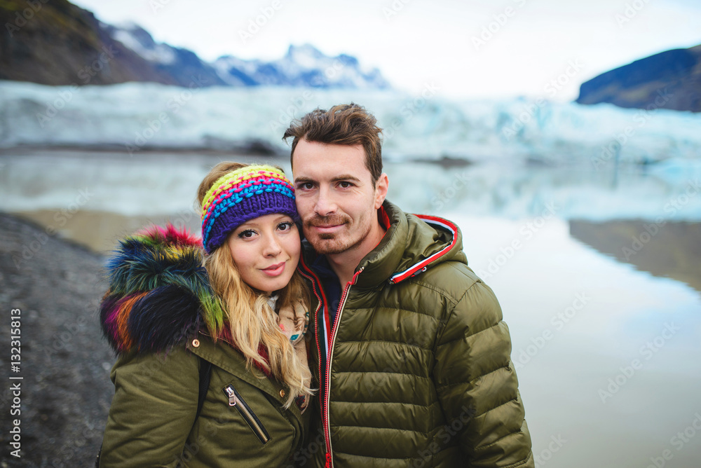 Couple in Iceland Couple in Iceland