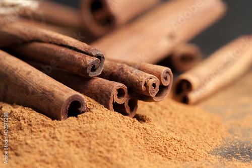 Fotobehang Cinnamon sticks