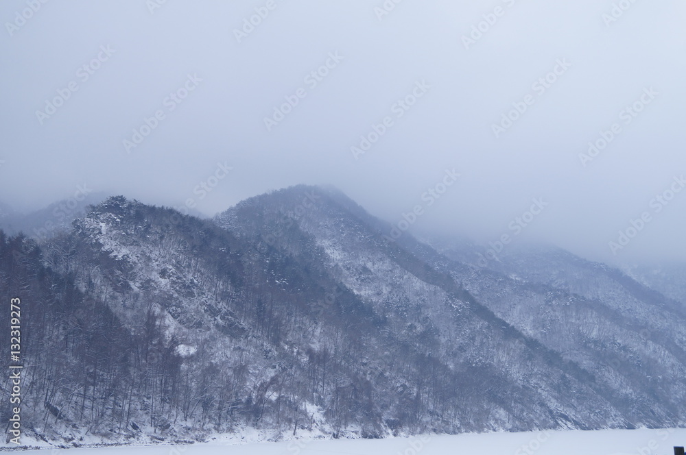 Obraz premium snow scene