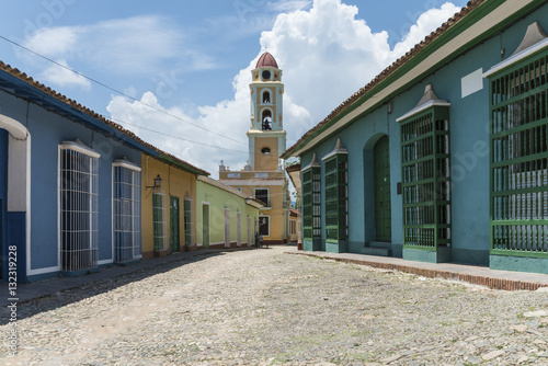 Kuba, Trinidad; Das Wahrzeichen von Trinidad , der Glockenturm  