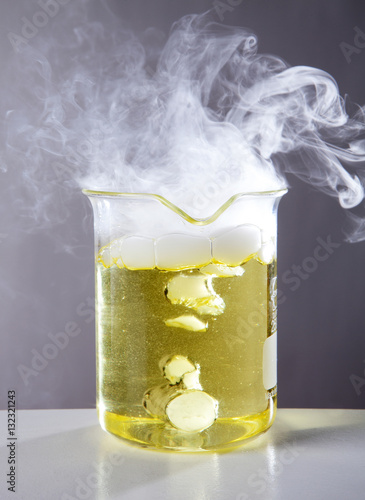 Dry Ice in Bromothymol blue II