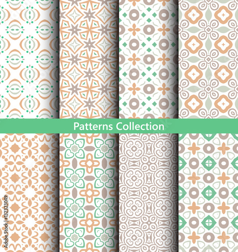 Patterns Pastel Green Backgrounds
