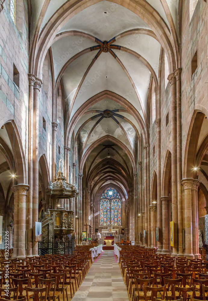 St. George's Church, Selestat, Alsace, France