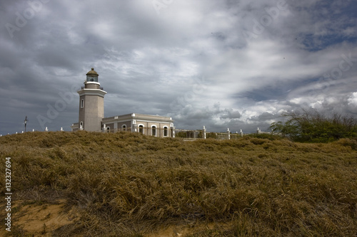 Los Morrillos lighthouse in Puerto Rico. photo