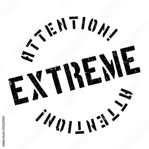 Extreme rubber stamp. Grunge design with dust scratches. Effects can be easily removed for a clean, crisp look. Color is easily changed.