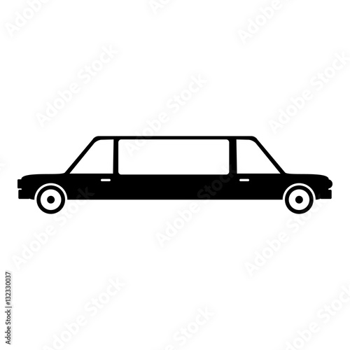 Limousine icon  simple style