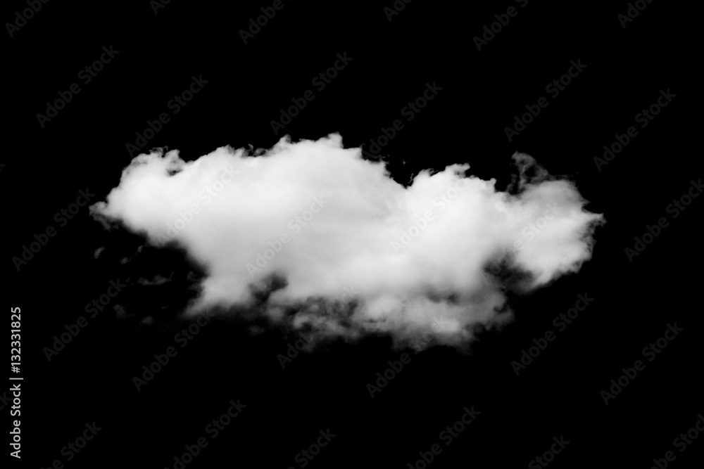 white clouds isolated on black background white clouds isolated on black background