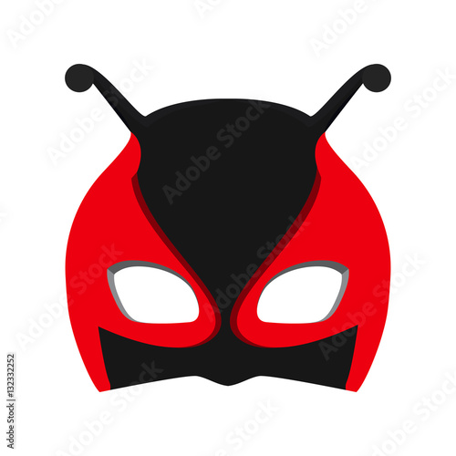 mask of superhero flat icon