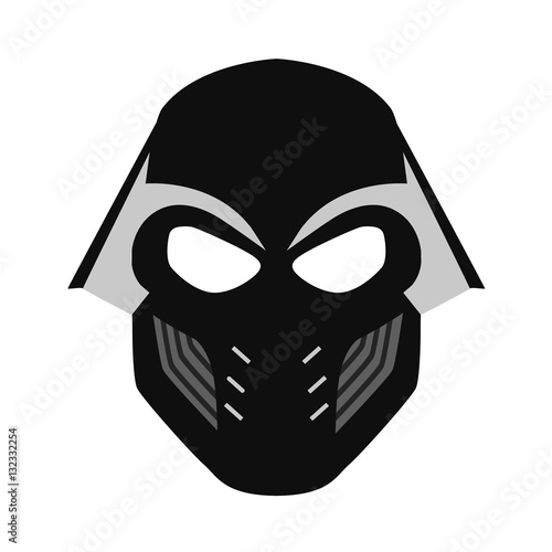 mask of superhero flat icon