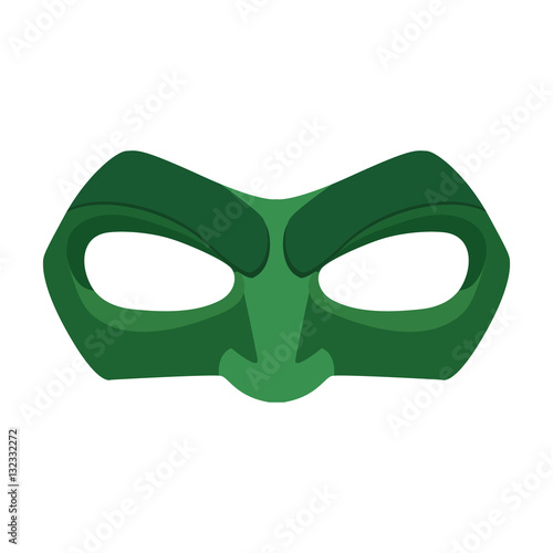 mask of superhero flat icon