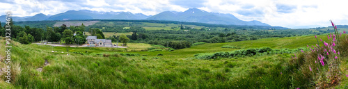 Fotografija Panorama View of countryside of UK