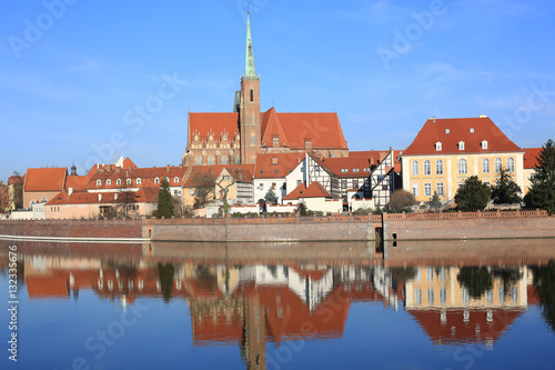 Historic Wroclaw in Poland photo