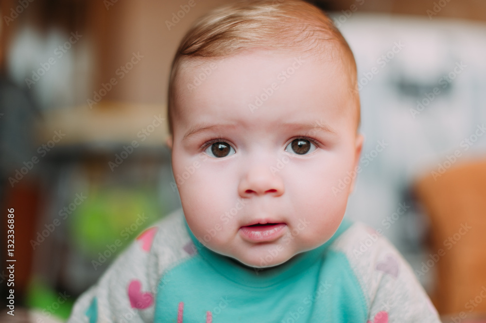 little cute baby toddler on carpet close up smiling adorable happy emotional playing at home little cute baby toddler on carpet close up smiling adorable happy emotional playing at home
