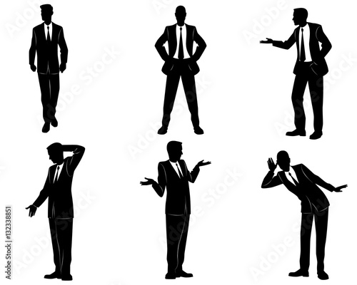 Photography Six businessmen set