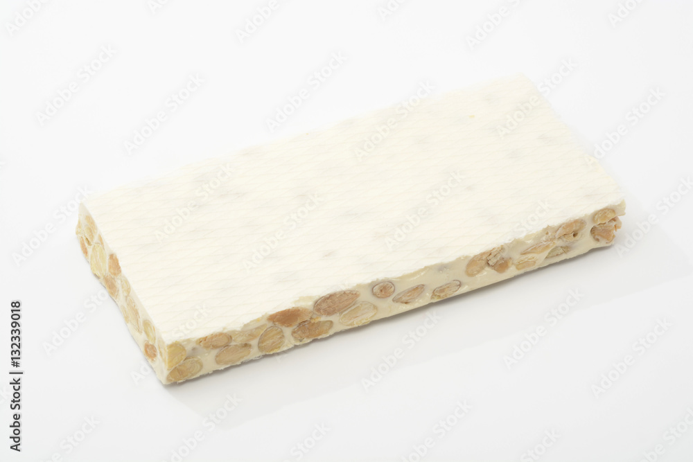 Fototapeta premium Turrón duro de almendras